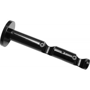 Support à Double Encoche,Métal,Noir,8 x 8 x 0,02 cm - Neuf