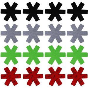 Kalanka-16 Morceaux De Coussinets De Protection Au Fond Des Pot, Accessoires En Pot, Outils De Cuisine, Natons Absorbants Et Coussinets De Pot Isolés. - Neuf