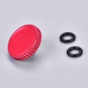 Declencheur a filetage conique en cuivre pour appareils photo reflex numeriques (rouge) - Neuf