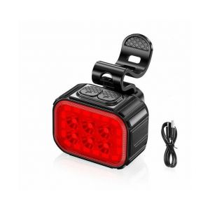 Kit D'éclairage Led Pour Vélo Rechargeable Par Usb : Feux Avant Et Arrière Lumineux Avec Plusieurs Modes, Étanche, Installation Facile, Longue Durée De Vie De La Batterie - Neuf