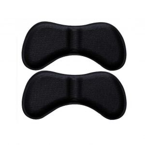 Fersenpolster 4d Einlegesohlen F&uuml;r Fersen, 2 St&uuml;ck Fersenklebe-Patch-Einlegesohle Dans Schwarz, Komfortschaum Mat&eacute;riel - Neuf