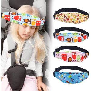 Kaleidoscope-Lot De 4 Supports De Tête De Siège Auto Pour Bébé, Sangle De Tête De Poussette Pour Siège De Voiture, Ceinture Fixe Pour Nourrissons Et Enfants (Multicolore)[Q2009] - Neuf