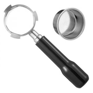 Porte-Filtre Sans Fond de 51Mm Compatible avec les Machines à Expresso Delonghi avec Panier de Filtre 1Tasse ESPRESSO MACHINE - Neuf