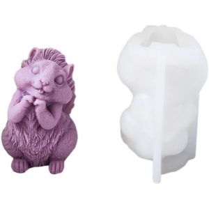 Tianyi-Moule À Bougie En Silicone Pour Décoration De La Maison Moule En Cire Figurines D'écureuil Moule Fabrication De Bougies Diy Bougie D'aromathérapie Artisanat Moules En Forme D'animal - Neuf
