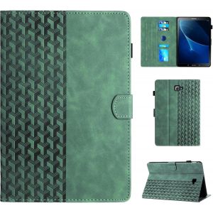 Coque pour Samsung Galaxy Tab A6 10.1 2016 (SM-T580/T585) Housse de Protection &Eacute;tui &agrave; Rabat avec Veille/R&eacute;veil Automatique Coque Tablette Samsung Galaxy Tab A 10.1 2016, Vert - Neuf
