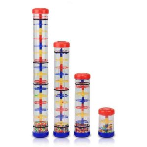 4pack Rain Maker Stick Tube Pour Enfants Tube De Pluie Tube De Hochet - Neuf