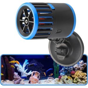 Pompe de Brassage pour Aquarium,7000L/H 10W 360 ° Pivotant Aquarium Maker,Pompe avec Ventouse,Pompe Brassage Aquarium pour d'eau Douce Et Salée - Neuf