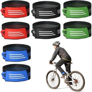 Acdsgd-Brassard Reflechissant, 8 Pi&egrave;ces Brassard Reflechissant &Eacute;lastiques, Pince Pantalon Velo Pour La Course &Agrave; Pied V&eacute;lo Chien Marche Jogging - Neuf
