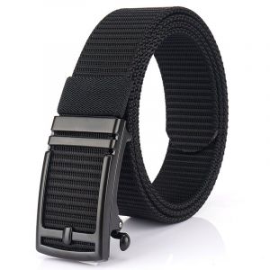 Clé À Cliquet De Ceinture Pour Les Hommes, Nylon Tactique Ceinture Avec Boucle Coulissante Automatique - Neuf
