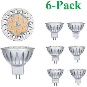 Ampoule Led 7w Mr16 Gu5.3 De Remplacement Pour Lampes Halogènes 50w-75w,2700k Blanc Chaud,12v Basse Tension - Neuf