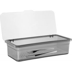 Couverts de cuisine Plateau avec Couvercle et un Égouttoir - Cuisine Organisateur de Tiroir avec Couvercle et un Égouttoir - à l'Exclusion des Plats en Plastique Couverts de Cuisine - Neuf