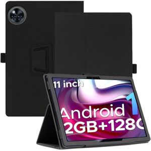 Coque Pour Doogee U11 Tablette 11 Pouces - Ultra Slim Pu Cuir Coque Case Avec Stand Fonction Et Bandouli&egrave;re &Eacute;tui Housse Pour Doogee U11 / Doogee U11 Pro Tablette 11 Pouces - Neuf