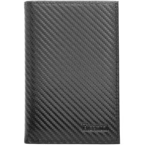 TRAHOO-- Grande Portefeuille - Classique - Homme - Porte Carte, Papier Voiture, Porte Monnaie - compl&egrave;te - Cuir synth&eacute;tique (Noir 103T (11x15 cm)) - Neuf