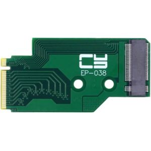 Lbgwp60-Pci-E 4.0 Ngff Nvme De 22 X 42 Mm À 22 X 80 Mm M-Key Mâle À Femelle Adaptateur Ssd Extension Compatible Avec Legion Go Game Boy - Neuf