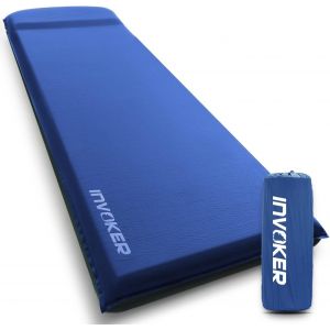 Letnerny-Tapis De Couchage De Camping - 8 Cm D'épaisseur - Éponge Élastique Ultra Épaisse - Auto-Gonflant - Avec Oreiller - Gonflage Rapide En 25 Secondes - Pour Randonnée, Voyage Et Randonnée - Lége - Neuf