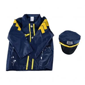 Deguisement De Policier Pour Enfants, Kit De Jeu De Role D'halloween - Neuf