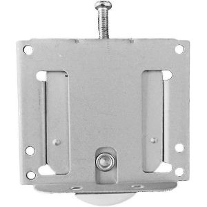 Lot de 2 roulettes pour portes coulissantes de placard ¿ Poulie de meuble en métal pour placard - Neuf