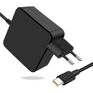 KALANKA-Chargeur 65W USB C Chromebook pour Lenovo Thinkpad X1 Carbon/Yoga, Mac Book Pro/Air, Huawei Matebook et Alimentation de 45W pour HP Spectre - Neuf