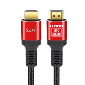 SUNY-Câble Hdmi 2.1 1M,8K & 4K Uhd Prend En Charge 8K@60Hz,4K@120Hz 144Hz,Dts:X,Hdcp 2.2 & 2.3,Earc,Hdr 10,Compatible Moniteur,Tv,Xbox Ps5/4 Blu-Ray - Neuf