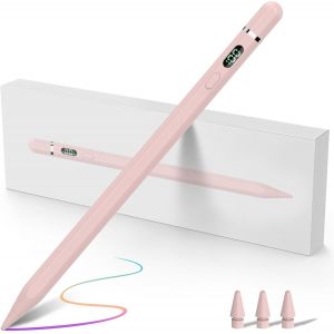 Pencil 1ere Generation pour Apple, Stylet pour iPad (2018-2024) avec Chargeur USB C, Palm Rejection & Tilt Sensitivity, Pencil pour iPad 6-10 Gen, iPad Pro 11&iquest; /12.9&iquest;, iPad Air 3/4/5, iPad Mini 5/6 - Neuf