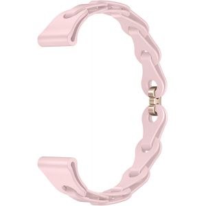 Kal-Bracelet Pour Femme Compatible Avec Les Montres De 14 Mm, 16 Mm, 18 Mm, Fin, À Chaîne Unique, Élégant, En Silicone - Neuf