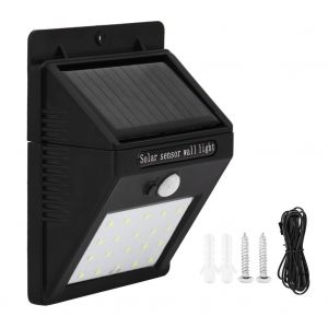 Hjlian Applique Murale Led A Energie Solaire Avec Capteur Intelligent Pour Jardin, Couloir, Route - Neuf