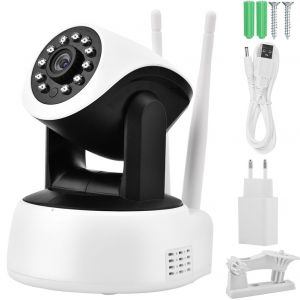 Camera de surveillance intelligente sans fil 1080p HD (prise UE 200 W 100-240 V) - Neuf