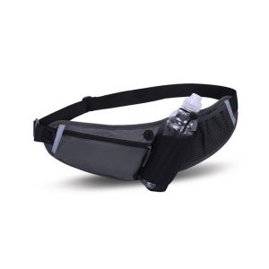 Ceinture D'hydratation Pour La Course À Pied Avec Porte-Bouteille - Sac Banane Réglable Pour Hommes Et Femmes, Réfléchissant, Poche Sécurisée Pour Téléphone, Sécurité Nocturne - Neuf