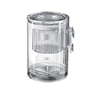 Bo&icirc;te D'elevage De Bebes Poissons, Bo&icirc;te D'isolation Transparente Pour Aquarium, Incubateur Avec Ventouses Pour Crevettes Nouveau-Nees - Neuf