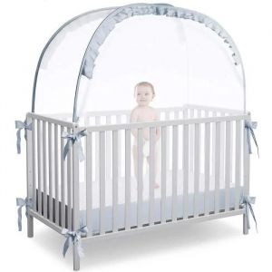 Crib Pop Up Tente S&eacute;curit&eacute; Tente De S&eacute;curit&eacute; Baby Safety Couvre Tente De Berceau De Moustiquaire(72*130*140) - Neuf