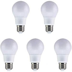 Sjzg-- Led Ampoule Standard 11w 220-240v E27 3000k 5 (Pack) - Neuf