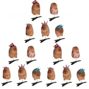 Épingles À Cheveux En Forme De Dessin Animé, 5/10/15/20 Pièces, Pinces À Cheveux Légères À Ressorts En Métal, Accessoires Amusants Pour Cheveux-15 Pièces L - Neuf