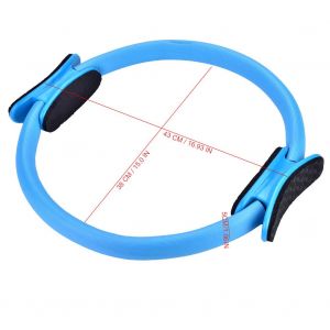Anneau De Resistance Double Prise Pour Yoga Et Pilates, Pour Le Fitness Des Cuisses Et Des Jambes (Bleu) - Neuf