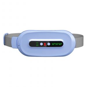 Coussin Chauffant Menstruel Pour Soulager Les Crampes, Coussin Chauffant Sans Fil, Ceinture Chauffante, Appareil De Massage Chauffant Pour La Taille, Bleu - Neuf