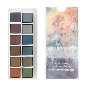 Ensemble De Peintures &Agrave; L'aquarelle Couleurs Nacr&eacute;es Ensemble D'art Pour D&eacute;butants Pour Les Artistes Peinture - Neuf