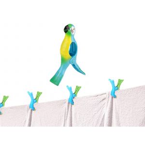 Pince &Agrave; Serviette De Plage Motif Perroquet Pour Chaises Et Couvertures - Neuf