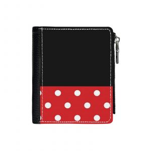 Portefeuille Tout a commencé trois cercles- Jupe=43 Compact en Simili-Cuir Porte-Cartes Fermeture Éclair Homme Femme A - Neuf