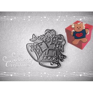 Tianyi-Matrices De Découpe De Noël Pour La Fabrication De Cartes, Motif N?ud Papillon, Pour Scrapbooking, Album Photo, Gaufrage Décoratif, Pour La Fabrication De Cartes + Jolie Broche - Neuf