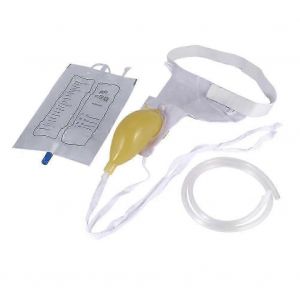 Sac D'urine Pour Femmes/Hommes,1000ml Urinoir Pipi R&eacute;utilisable Porte-Pipi Ceinture &Eacute;lastique Outil D'incontinence Anti-&Eacute;claboussures Sac De Collecte D'urine Portable Pour Le Transport Urinaire - Neuf