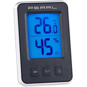 Thermom&egrave;tre / hygrom&egrave;tre num&eacute;rique avec grand &eacute;cran LCD lumineux - Neuf