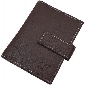 CAUC-XXL Cuir de Buffle Porte Cartes de cr&eacute;dit MJ-Design-Germany avec Protection RFID et NFC (Marron) - Neuf