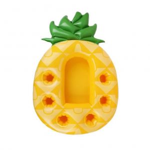 Pvc Gonflable Flottant Porte-Boisson Dessin Anim&eacute; Avocat Ananas Multi Trous Boisson Flotteur Gonflable Tasse Sous-Verre Fruit Vin Support De T&eacute;l&eacute;phone Pour F&ecirc;te &Agrave; La Piscine - Neuf