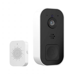 Sonnette video intelligente sans fil avec detection de mouvement PIR - Neuf