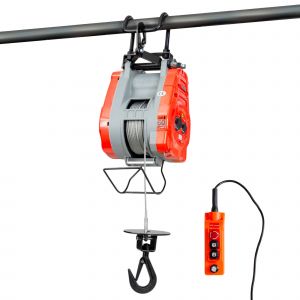 Palan &eacute;lectrique &agrave; c&acirc;ble 340kg 60m 2,4 kW 230 V vitesse variable qualit&eacute; industrielle 230V MW Tools PHS34060 - Neuf