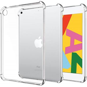 Coque Pour Ipad 9e Génération 2021/ Ipad 8e Gén 2020/ Ipad 7e Gén 2019 10,2-Pouces, Étui De Protection En Silicone Ultrafine, Housse Tablet En Tpu Hd Antichoc Antidérapant - Transparente - Neuf