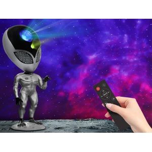 Projecteur D'&eacute;toiles Usb Galaxy Avec Effets N&eacute;buleux Et T&eacute;l&eacute;commande - Neuf