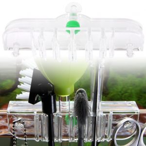 Hjlian Support D'outils D'entretien En Acrylique Pour Aquarium (Installation Simple) - Neuf