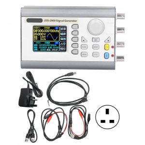 XYONG Generateur de signaux DDS a 2 canaux JDS2900-40M, frequencemetre a impulsions, prise AC100-240 V, UK - Neuf