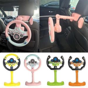 2024 Nouveau Volant De Simulation Électrique Jouet Avec Lumière Son Éducatif Enfants Voiture Jouet Cadeau (vert) - Neuf