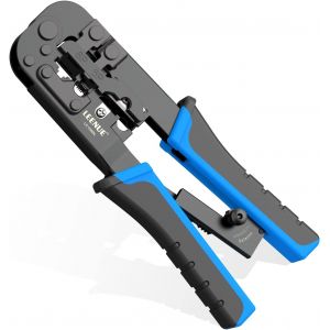 GKWL-Pince À Sertir Rj45 Ethernet À Cliquet Pour Connecteur Rj22 Rj11/Rj12 Rj45 - Neuf